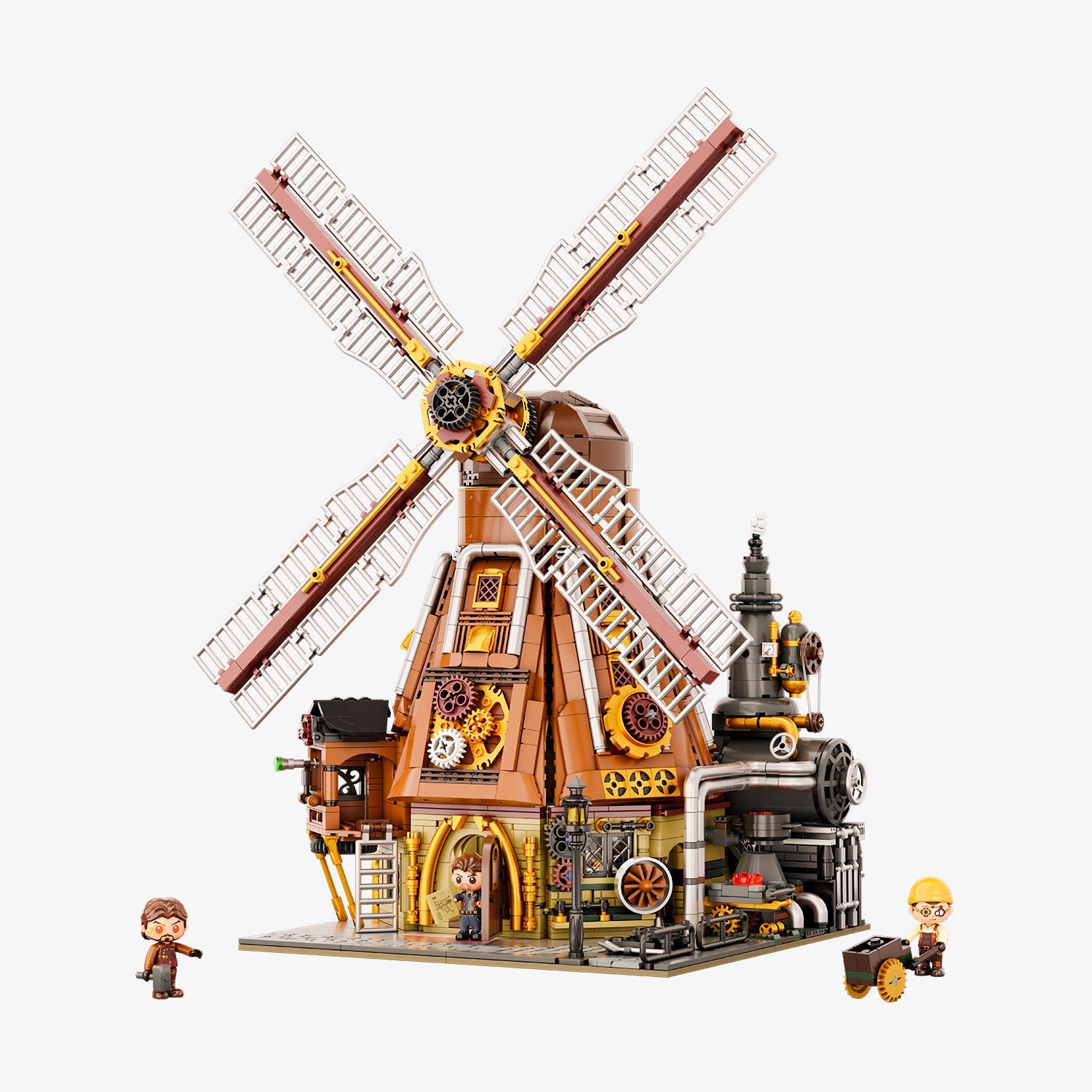 Pantasy Steampunk Windmill Workshop 85026 - Main Image | TheBrickTube
