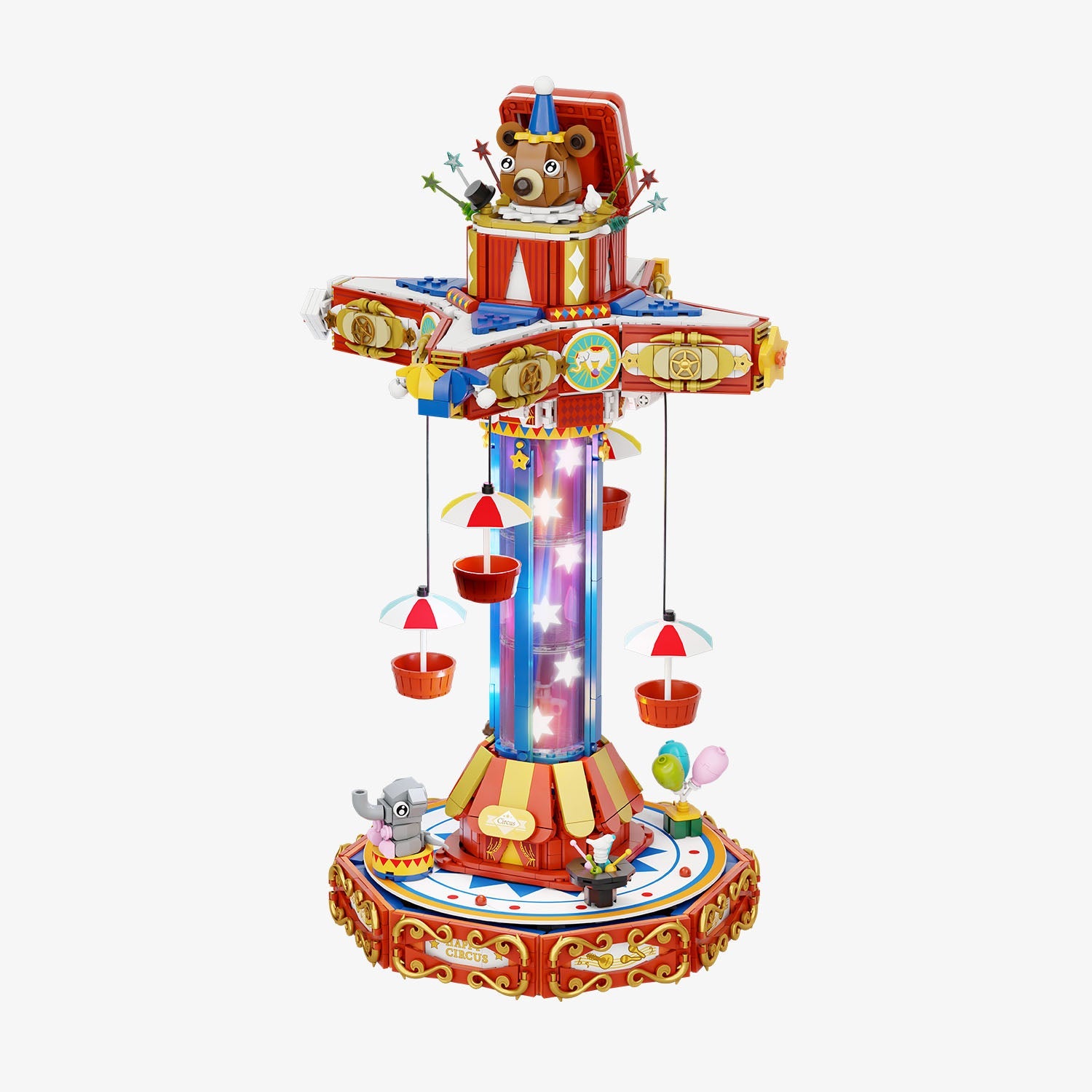 Pantasy Circus Paradrop 86003 - Main Image | TheBrickTube