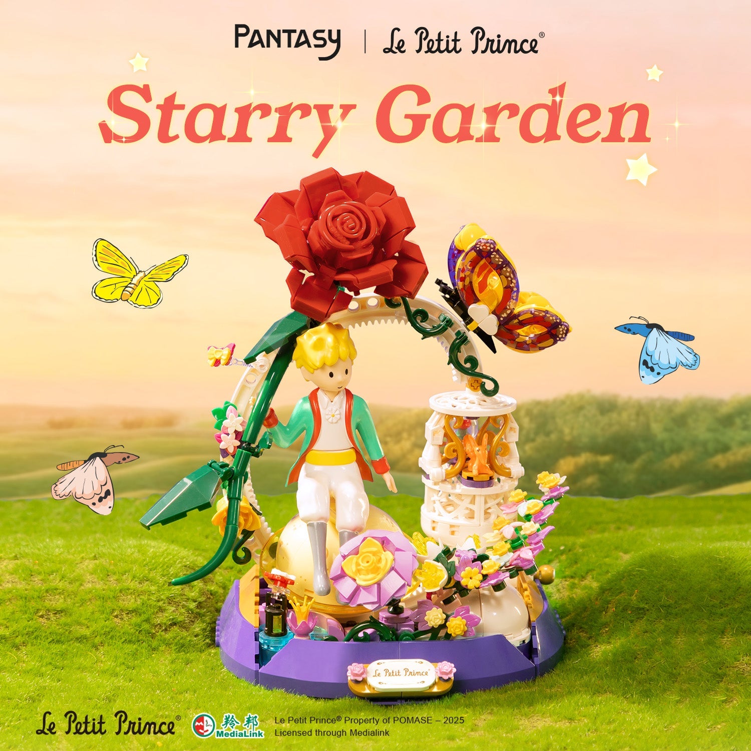 Pantasy x Le Petit Prince Starry Garden 86336 - Image 2 of 7 | TheBrickTube