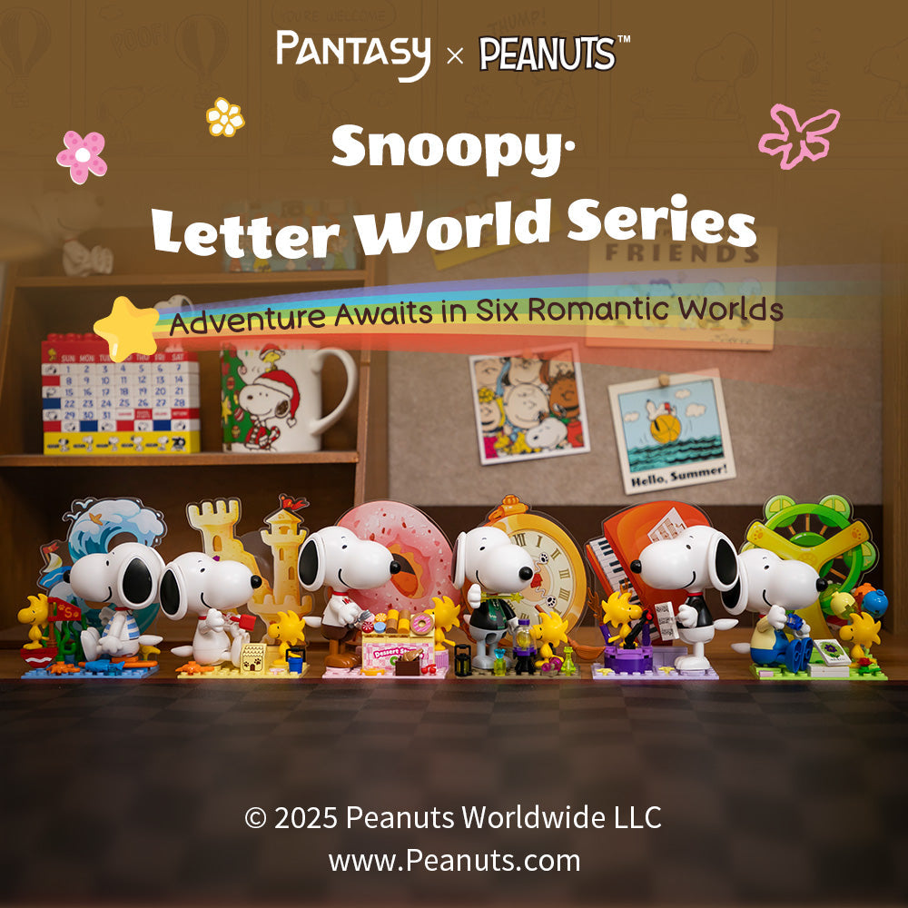 Pantasy x Snoopy Letter World Series Blind Box - Image 2 of 14 | TheBrickTube