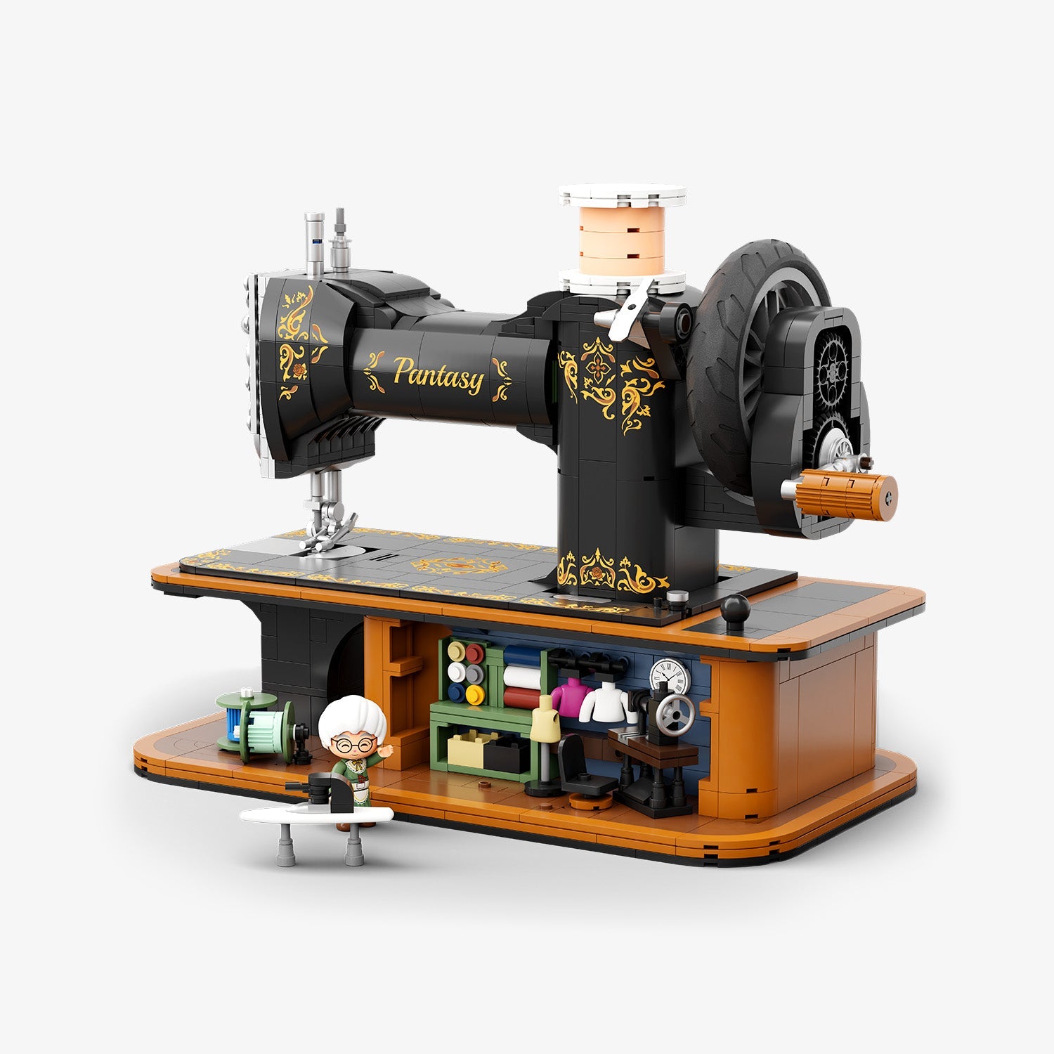 Pantasy Hand Crank Sewing Machine 85028 - Main Image | TheBrickTube
