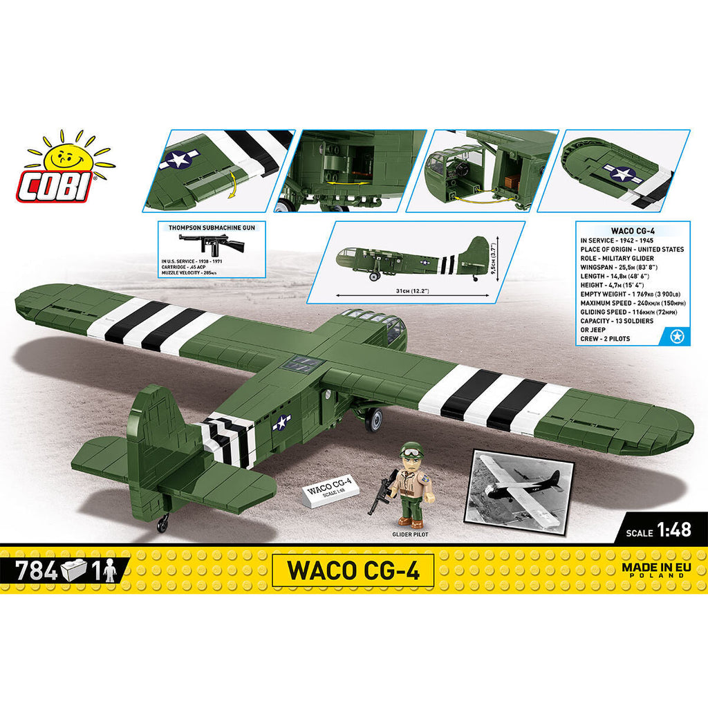 WACO CG-4 Military Glider Building Set - Image 4 of 6 | TheBrickTube