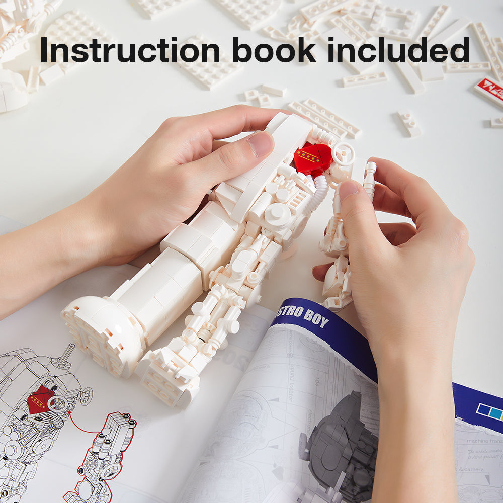 Pantasy Astro Boy Pure White Version 86206 - Image 4 of 10 | TheBrickTube