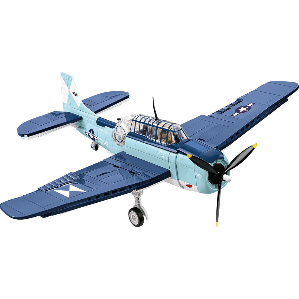 Grumman TBF Avenger Torpedo Bomber Building Set - Image 6 of 6 | TheBrickTube