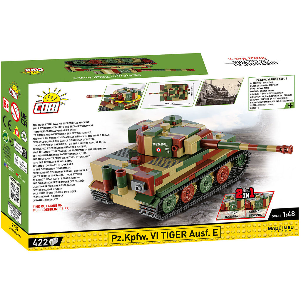 Pz. Kpfw. VI Tiger Ausf. E Tank 1:48 Building Set - Image 2 of 6 | TheBrickTube