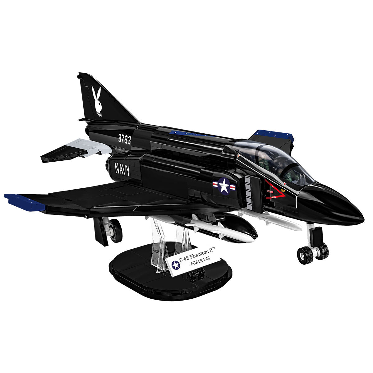 F-4S Phantom II Jet Fighter Building Set - Image 6 of 6 | TheBrickTube