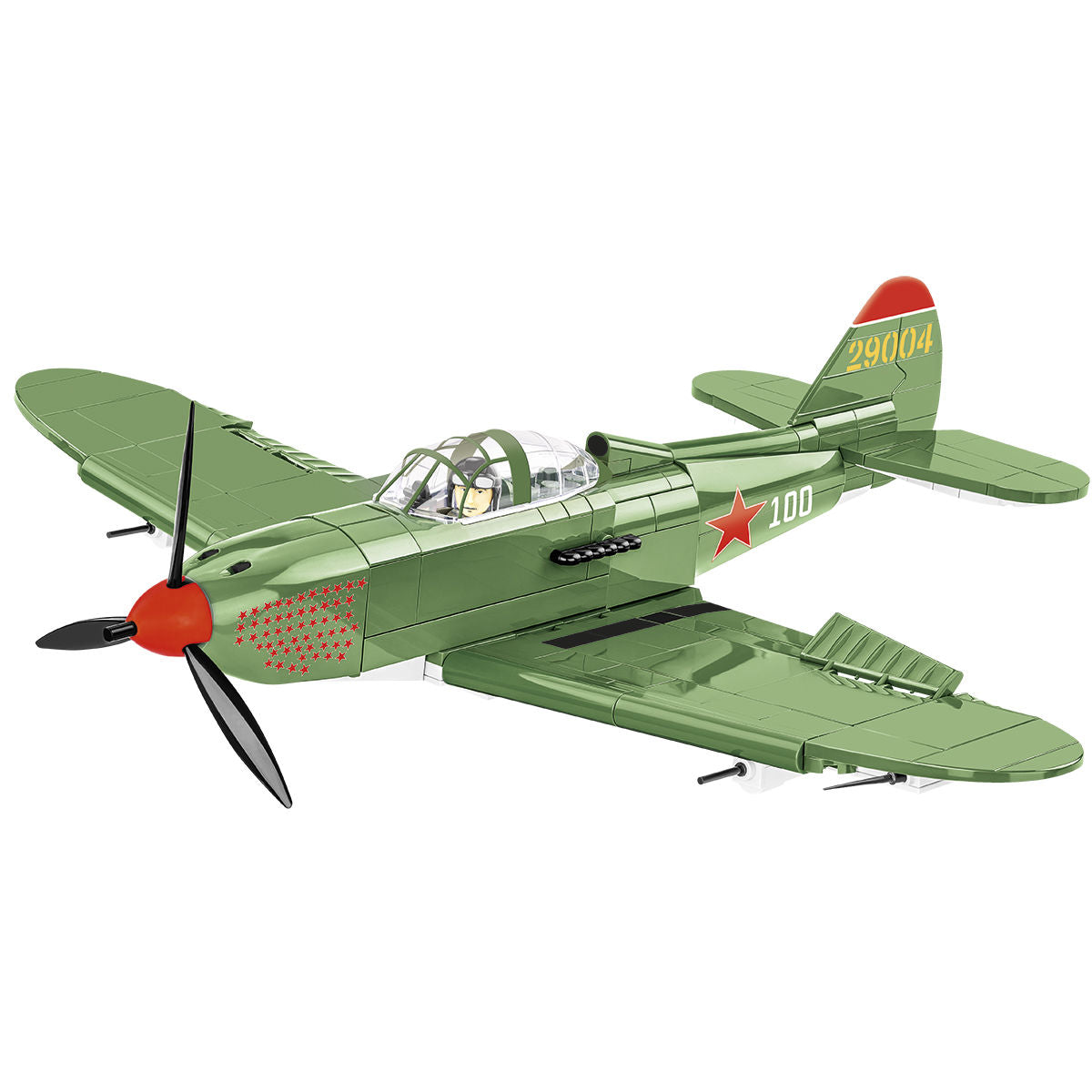 Bell P-39Q Airacobra Fighter Building Set - Image 3 of 6 | TheBrickTube