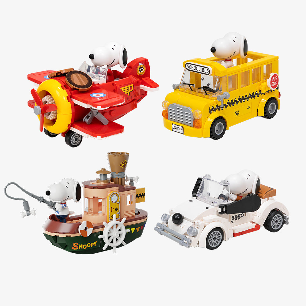 Pantasy x Snoopy Where We Go Series 86905-86908 - Main Image | TheBrickTube