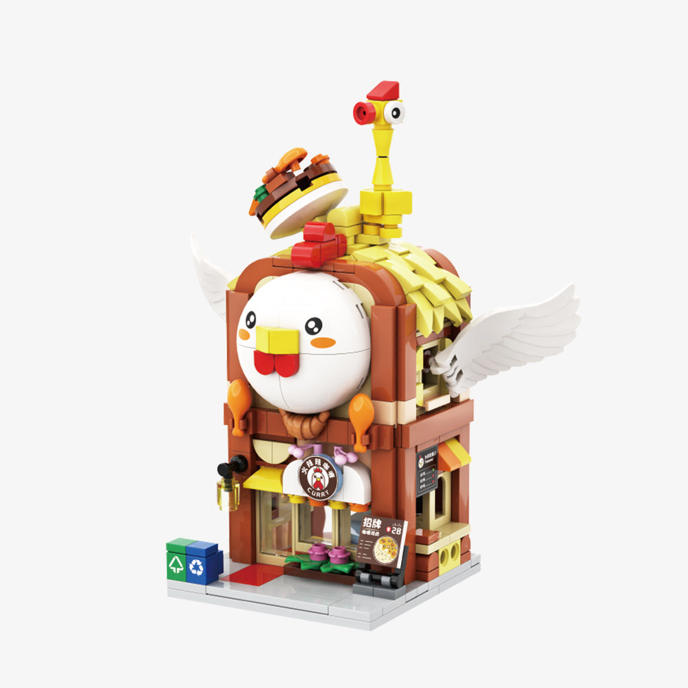 Food Street Series Burning Curry 56001 | Brick Building Set - Main Image | TheBrickTube