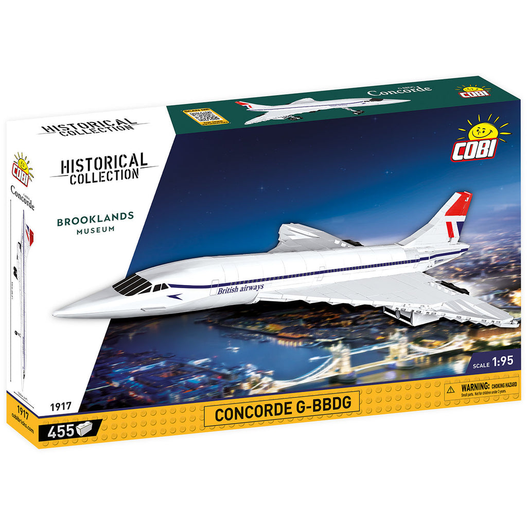Concorde G-BBDG Passenger Jet Building Set - Main Image | TheBrickTube