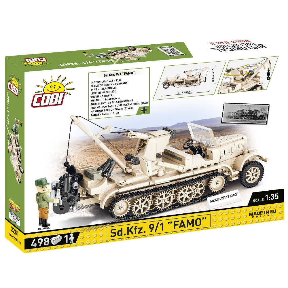 Sd. Kfz. 9/1 "Famo" Building Set - Image 2 of 6 | TheBrickTube