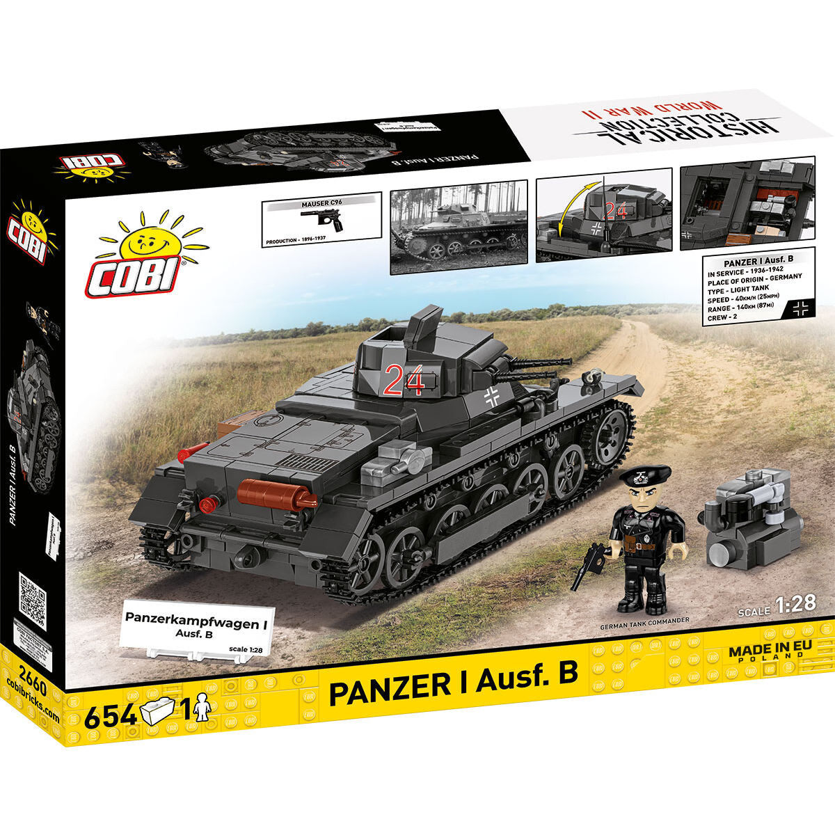 Panzer I Ausf. B Tank Building Set - Image 2 of 6 | TheBrickTube