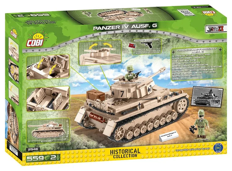 Panzer IV Ausf. G Tank Building Set - Image 2 of 5 | TheBrickTube