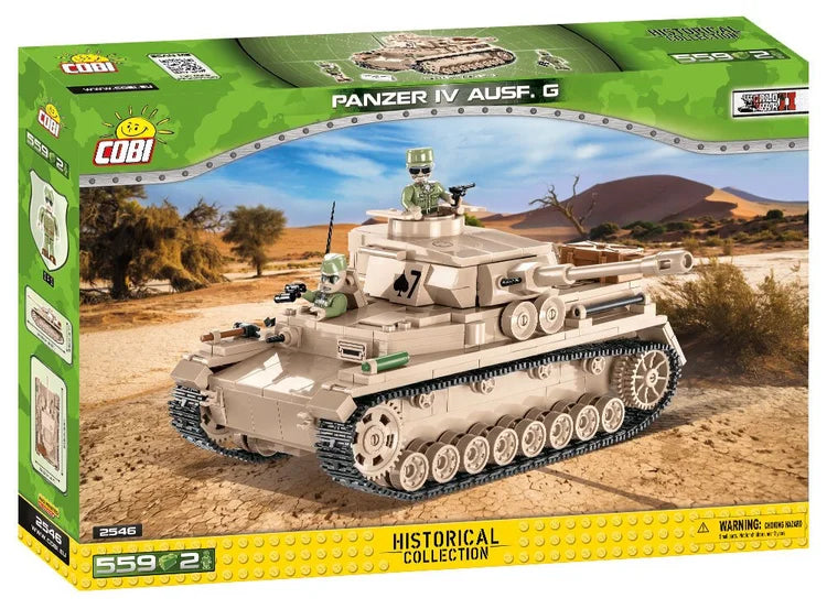 Panzer IV Ausf. G Tank Building Set - Main Image | TheBrickTube