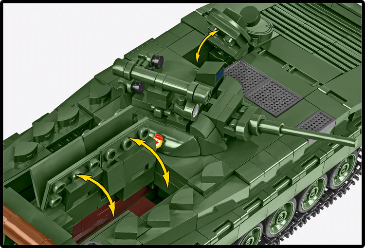 BMP-1 Amphibious Infantry Fighting Vehicle Building Set - Image 5 of 6 | TheBrickTube