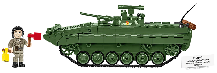 BMP-1 Amphibious Infantry Fighting Vehicle Building Set - Image 4 of 6 | TheBrickTube