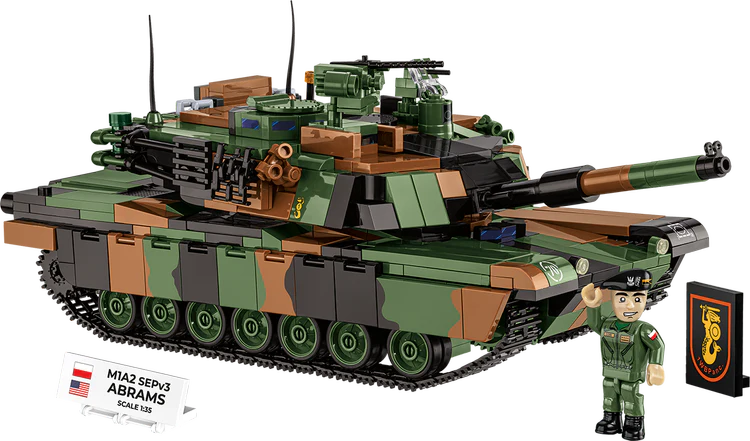 M1A2 SEPv3 Abrams Tank Building Set - Image 4 of 6 | TheBrickTube