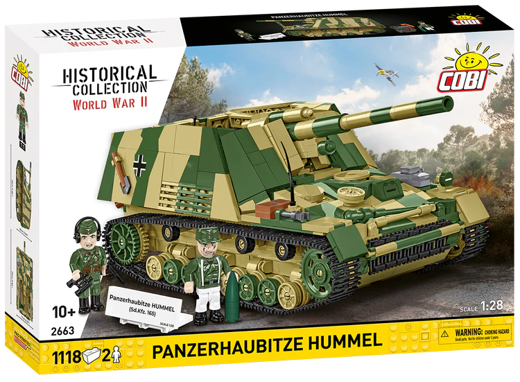 Panzerhaubitze "Hummel" Sd.Kfz.165 Self-Propelled Gun Building Set - Main Image | TheBrickTube