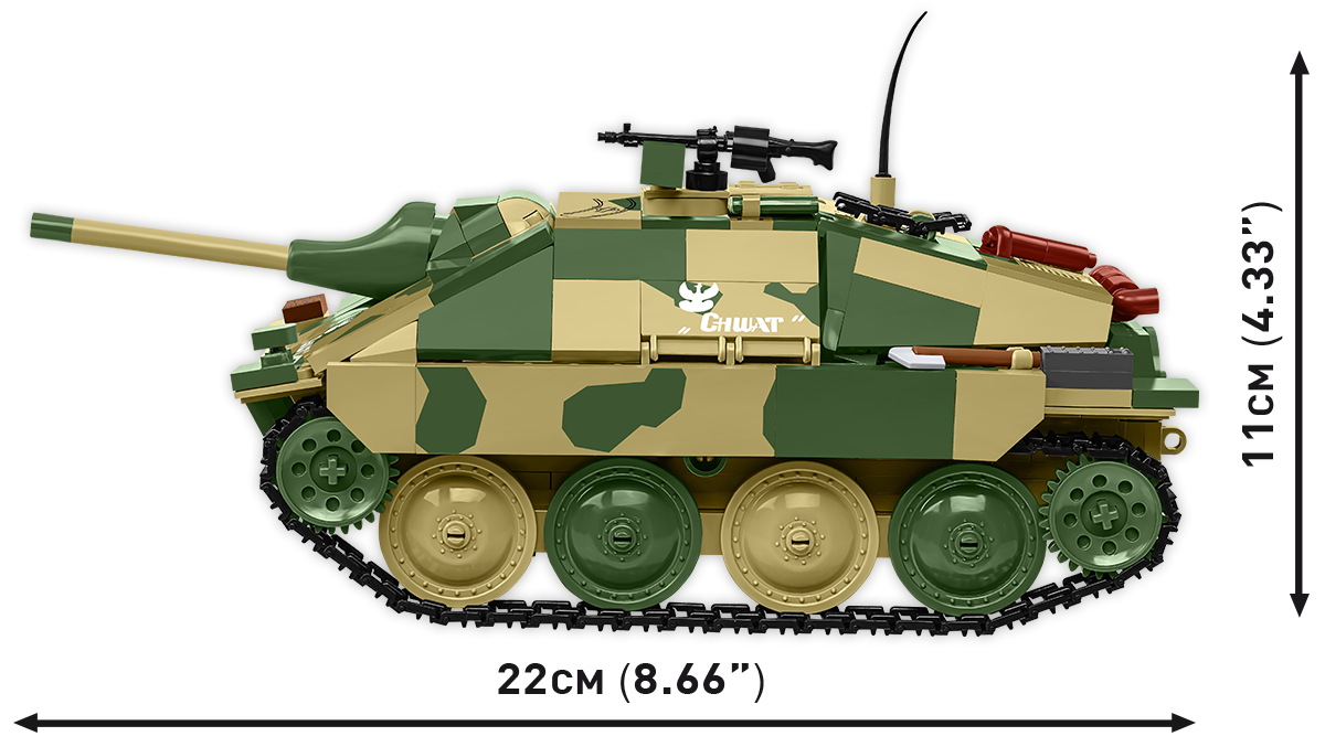 JagdPanzer 38(t) "Chwat" (Brave) Tank Destroyer Building Set - Image 5 of 6 | TheBrickTube