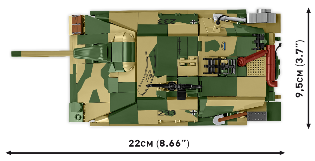 JagdPanzer 38(t) "Chwat" (Brave) Tank Destroyer Building Set - Image 6 of 6 | TheBrickTube