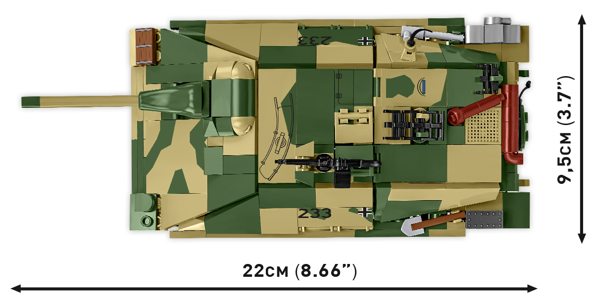 JagdPanzer 38(t) "Chwat" (Brave) Tank Destroyer Building Set - Image 6 of 6 | TheBrickTube