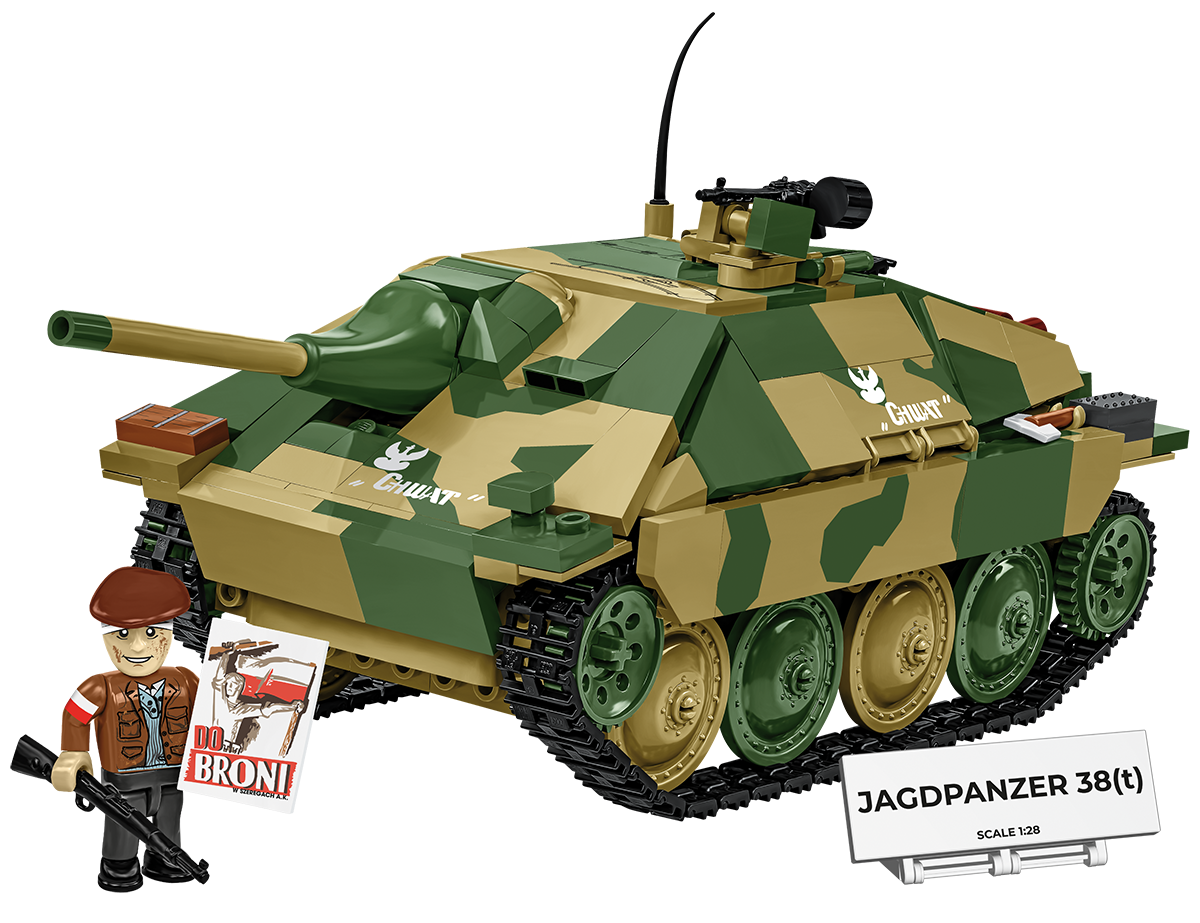 JagdPanzer 38(t) "Chwat" (Brave) Tank Destroyer Building Set - Image 3 of 6 | TheBrickTube