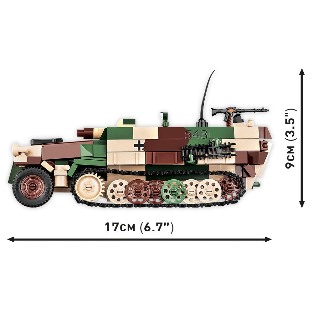 Sd.Kfz. 251/9 "Stummel" Half-Track Building Set - Image 4 of 6 | TheBrickTube