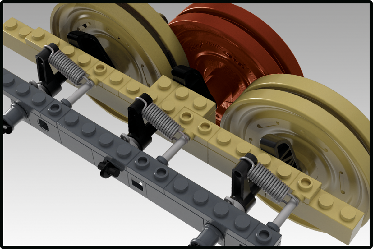 Tiger II Königstiger 1:12 Scale Tank Building Set - Image 6 of 6 | TheBrickTube