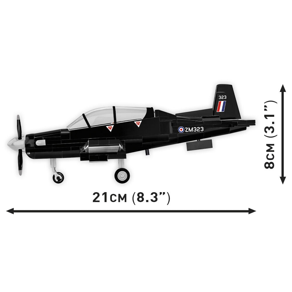 Beechcraft T-6 Texan II Turboprop Black Building Set - Image 4 of 6 | TheBrickTube