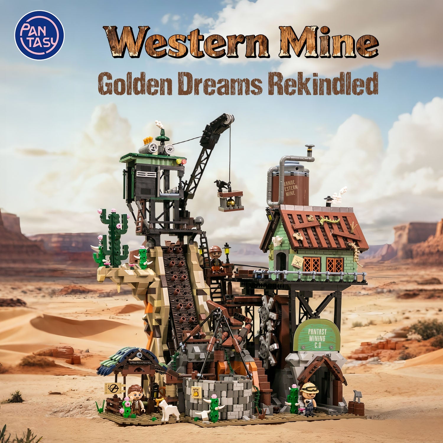Pantasy Western Mine 85025 - Image 2 of 7 | TheBrickTube