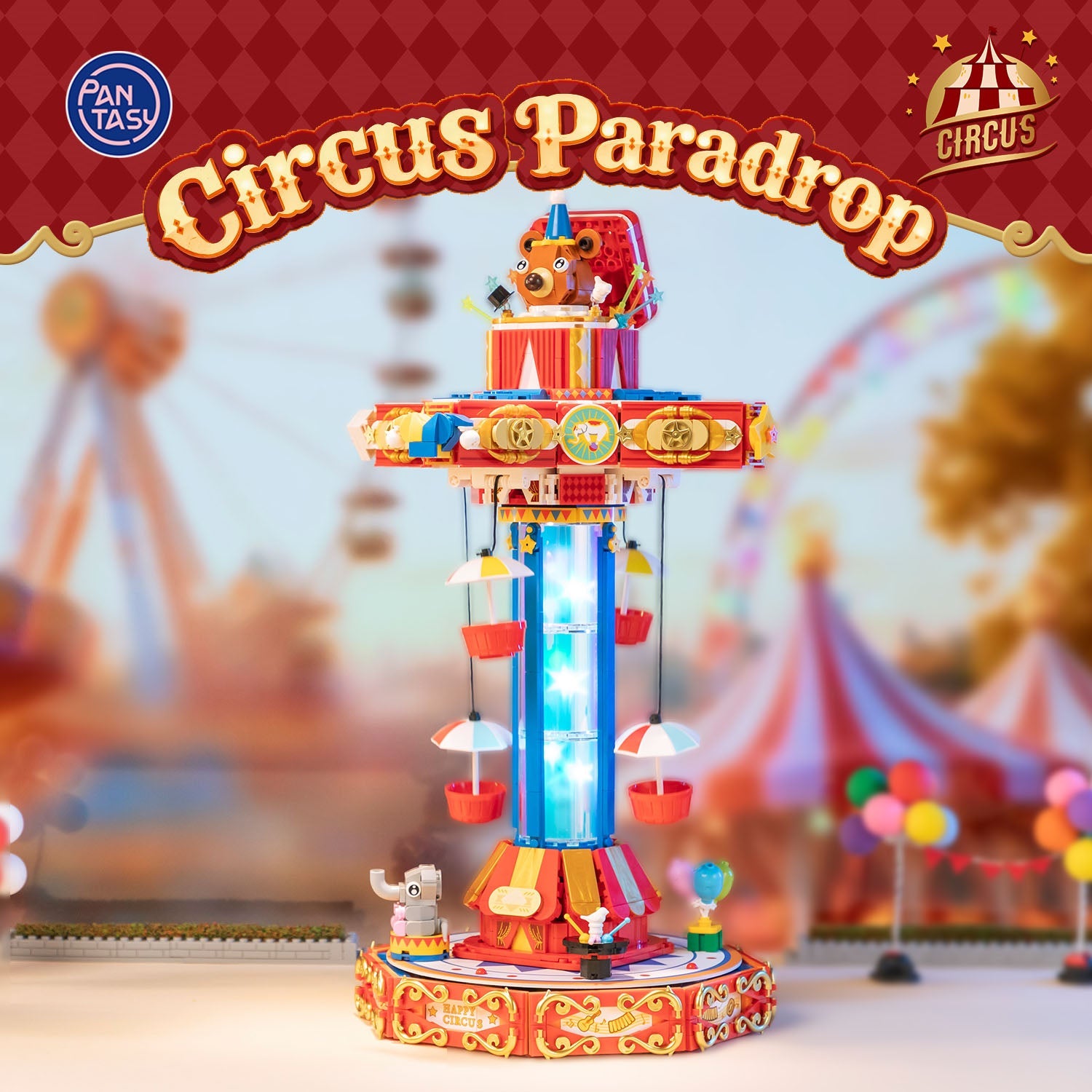 Pantasy Circus Paradrop 86003 - Image 2 of 10 | TheBrickTube