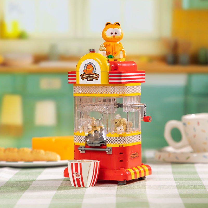 Pantasy x Garfield Fantastic Machines Series Popcorn Machine 86810 - Image 3 of 4 | TheBrickTube