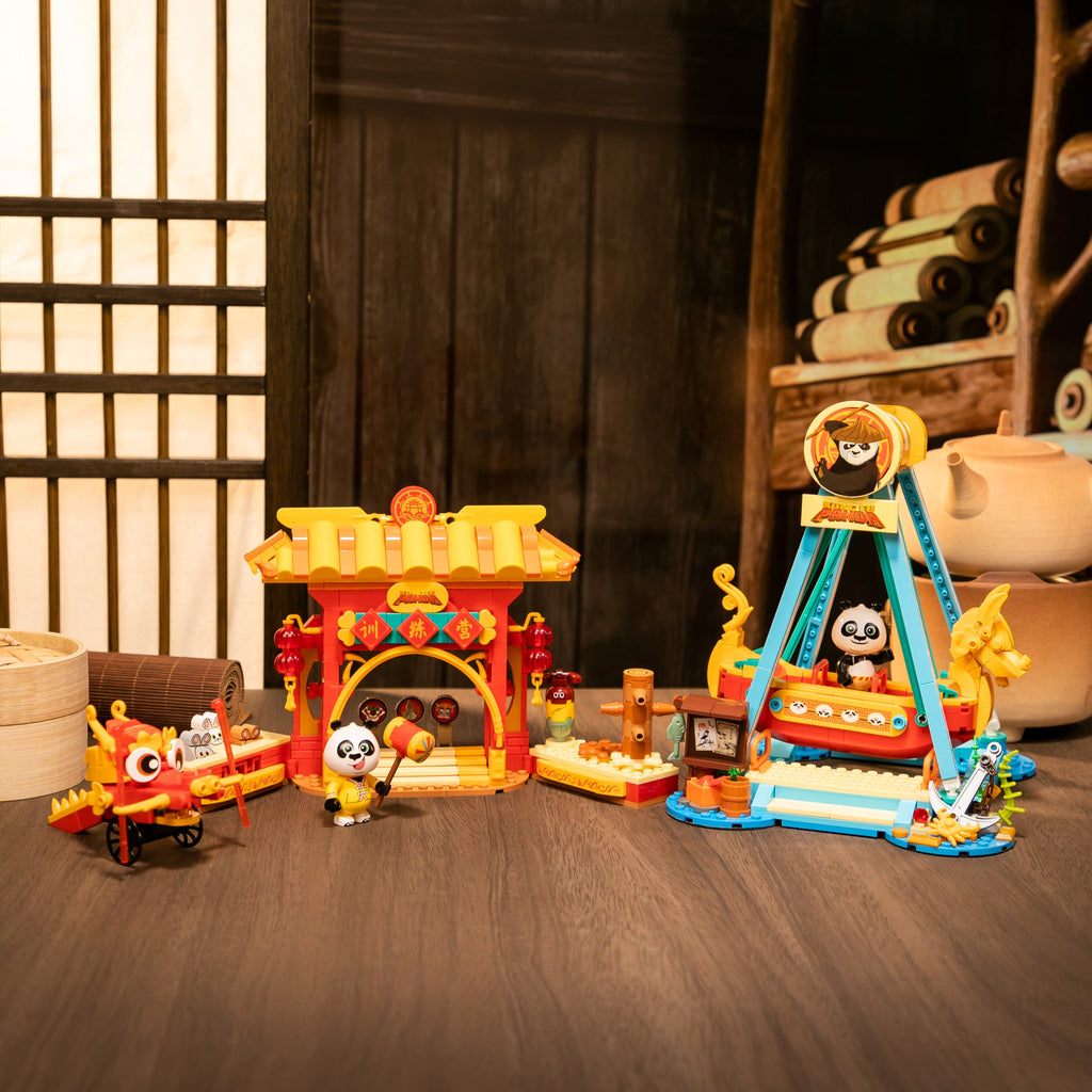 Pantasy x Kung Fu Panda Adventure Park · Pirate ship ride 86516 - Image 6 of 7 | TheBrickTube