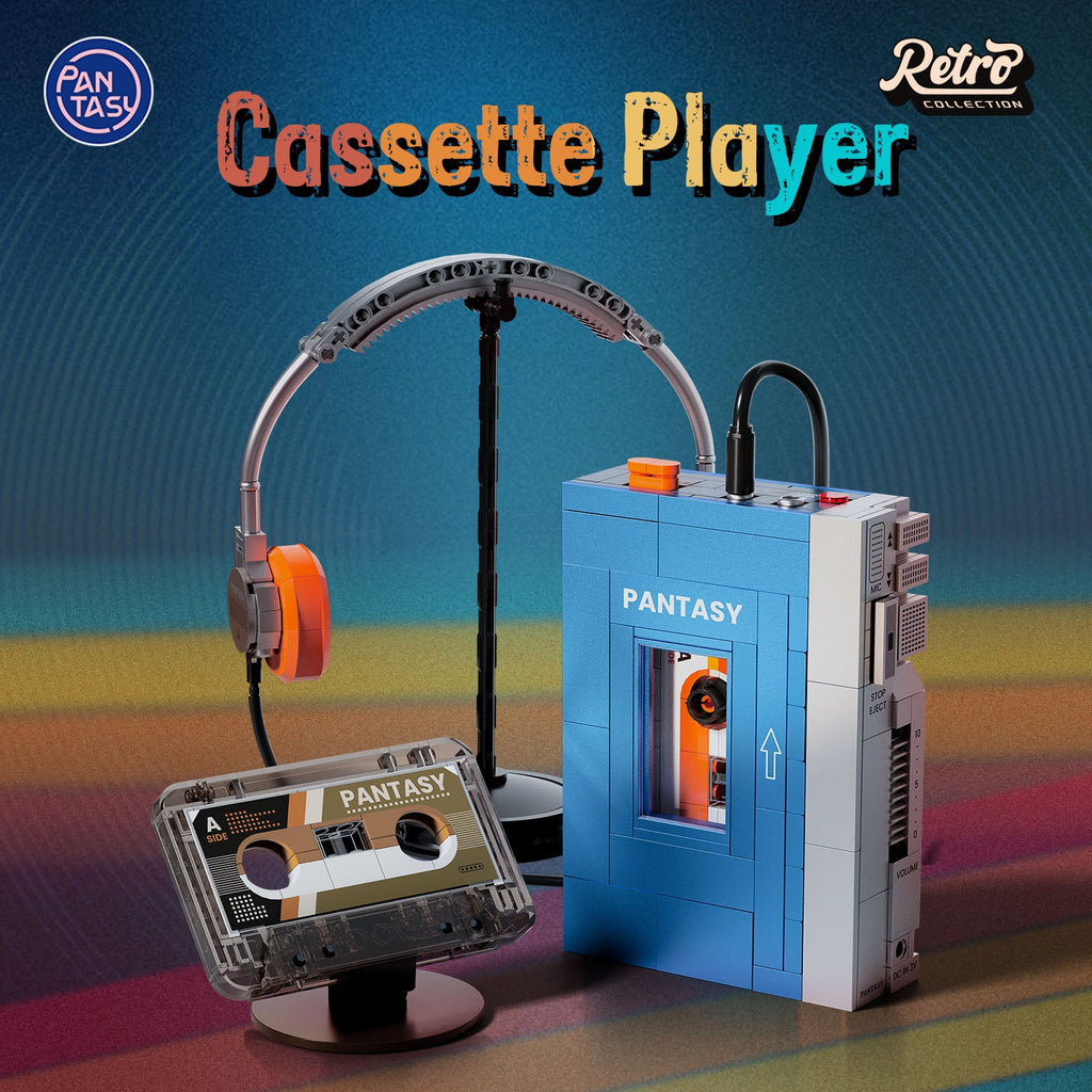 Pantasy Cassette Player 85039 - Image 2 of 7 | TheBrickTube