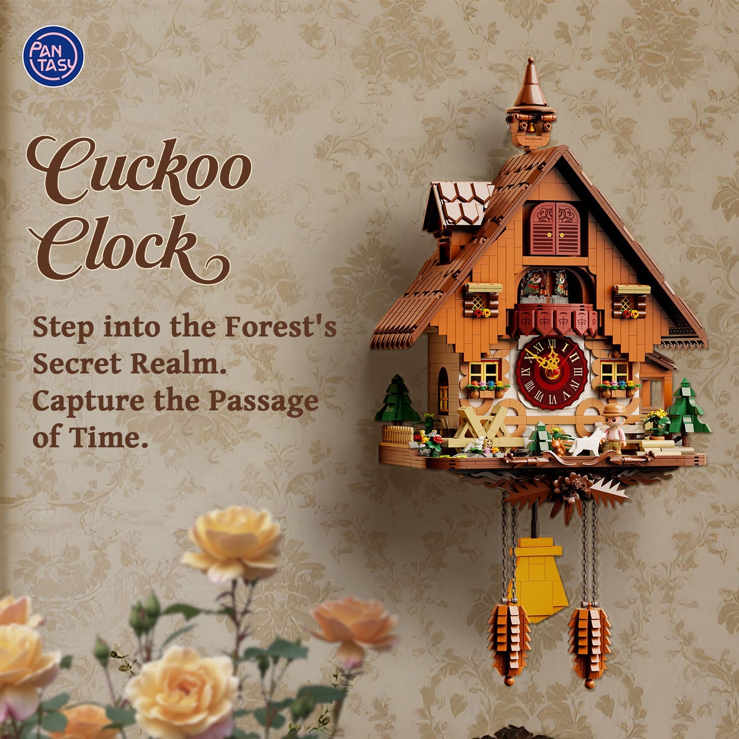 Pantasy Cuckoo Clock 85027 - Image 2 of 7 | TheBrickTube