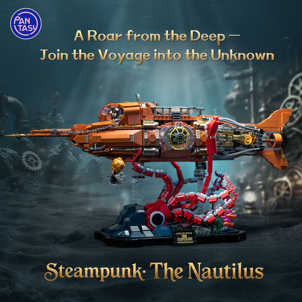 Pantasy Steampunk The Nautilus 85029 - Image 2 of 8 | TheBrickTube