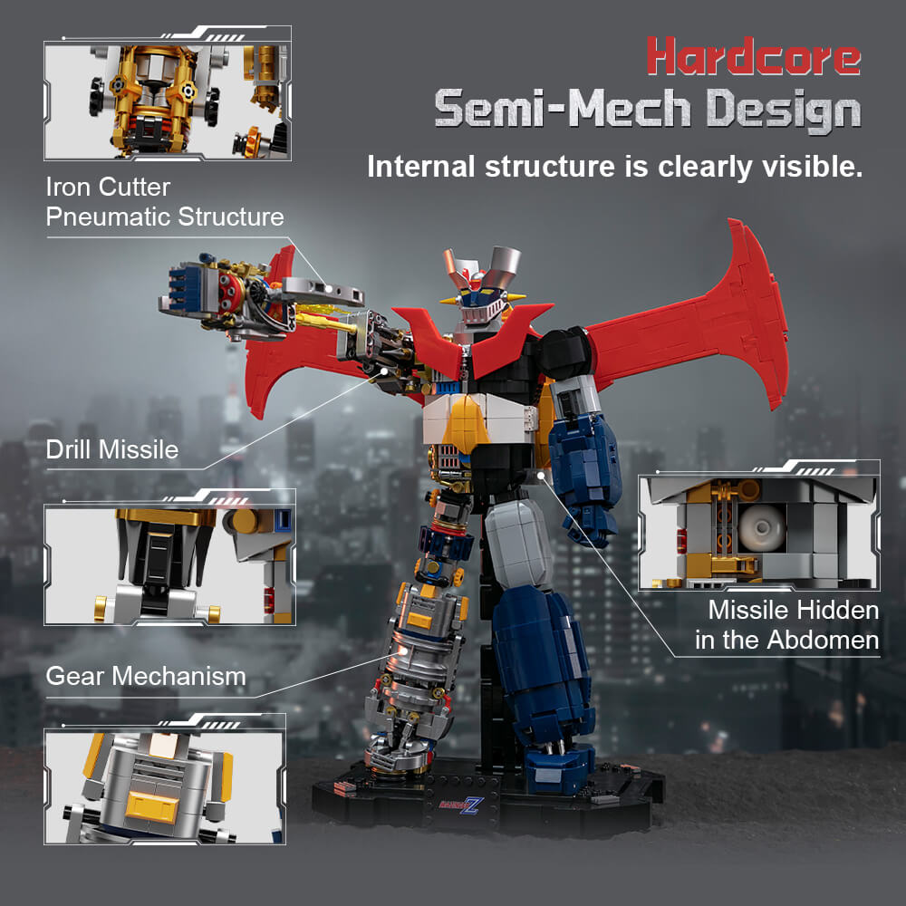 Pantasy x Mechanical Mazinger Z 87301 - Image 3 of 6 | TheBrickTube