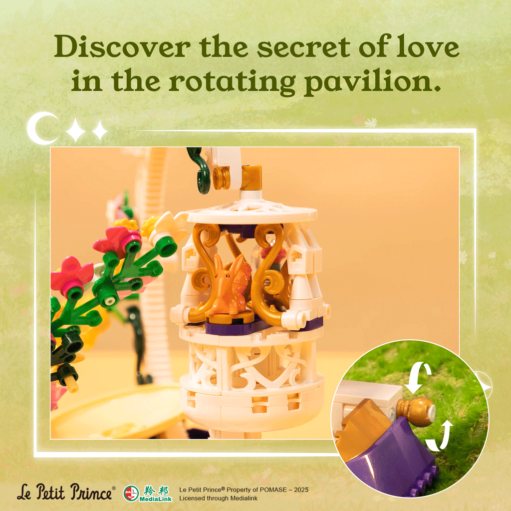 Pantasy x Le Petit Prince Starry Garden 86336 - Image 3 of 7 | TheBrickTube