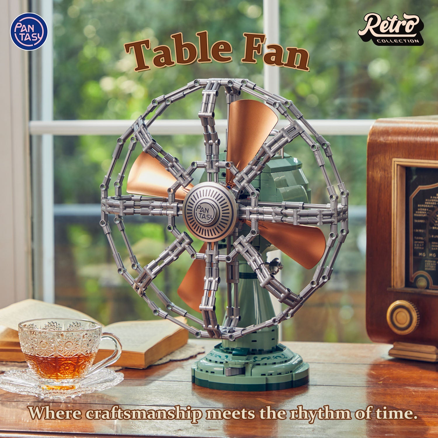 Pantasy Table Fan 85044 - Image 2 of 9 | TheBrickTube