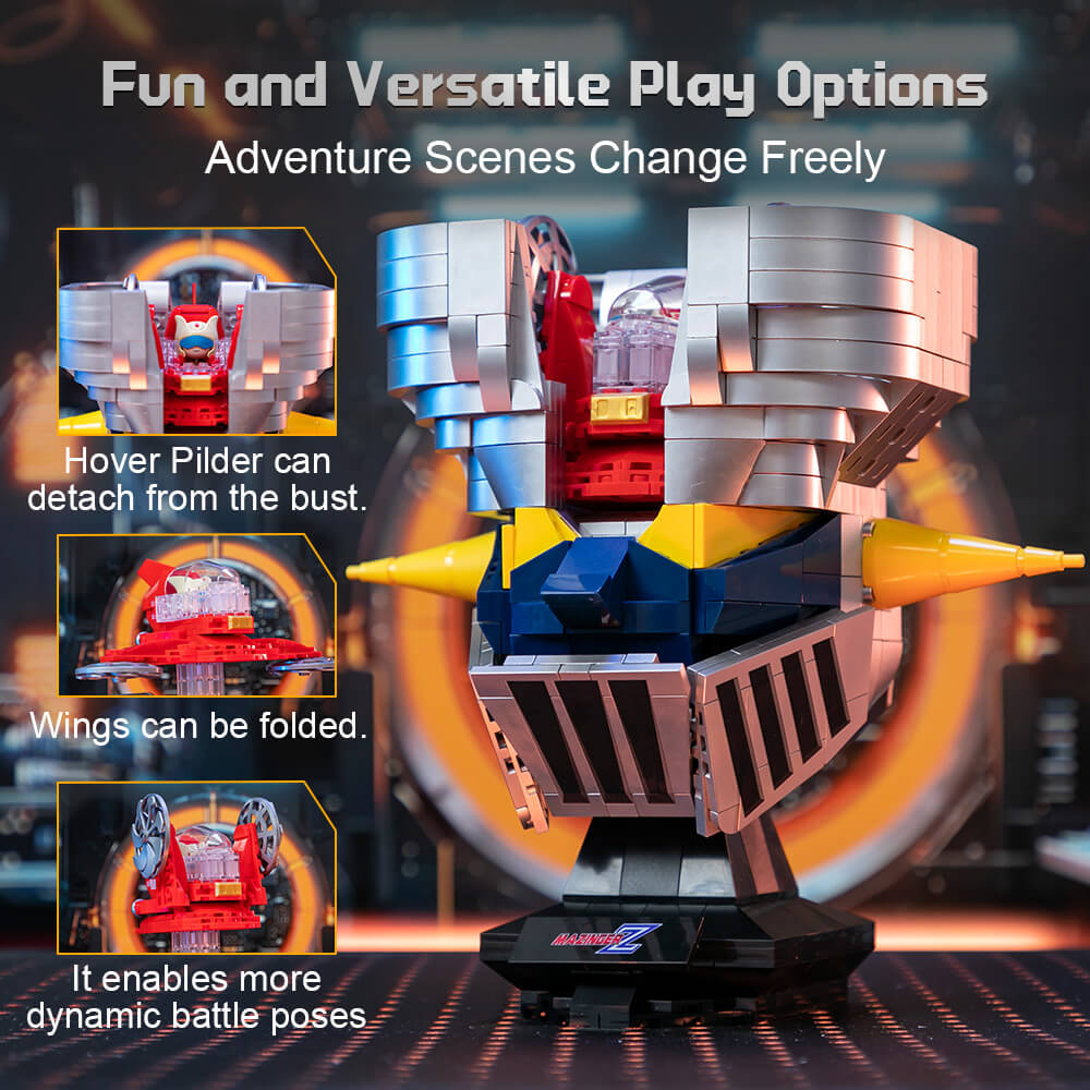 Pantasy x Mazinger Z Bust 87302 - Image 3 of 6 | TheBrickTube