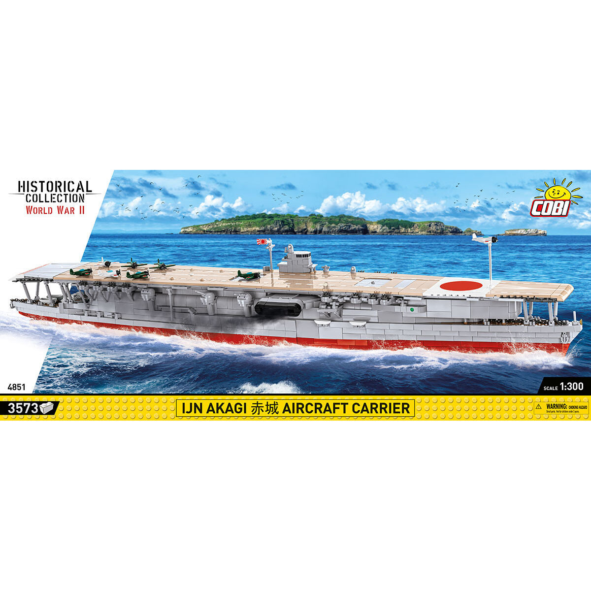 IJN Akagi Aircraft Carrier Building Set - Image 3 of 6 | TheBrickTube