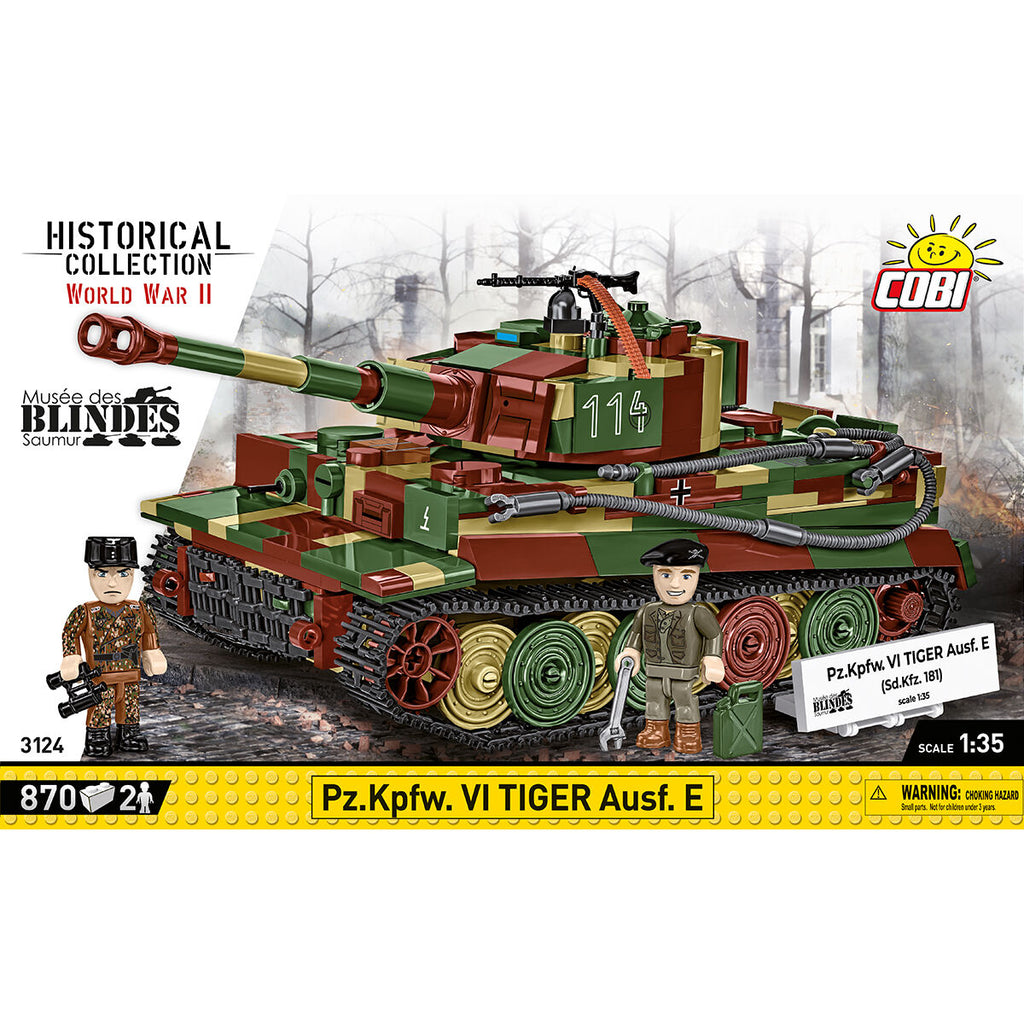 Pz.Kpfw. VI Tiger Ausf. E Tank Building Set - Image 3 of 6 | TheBrickTube