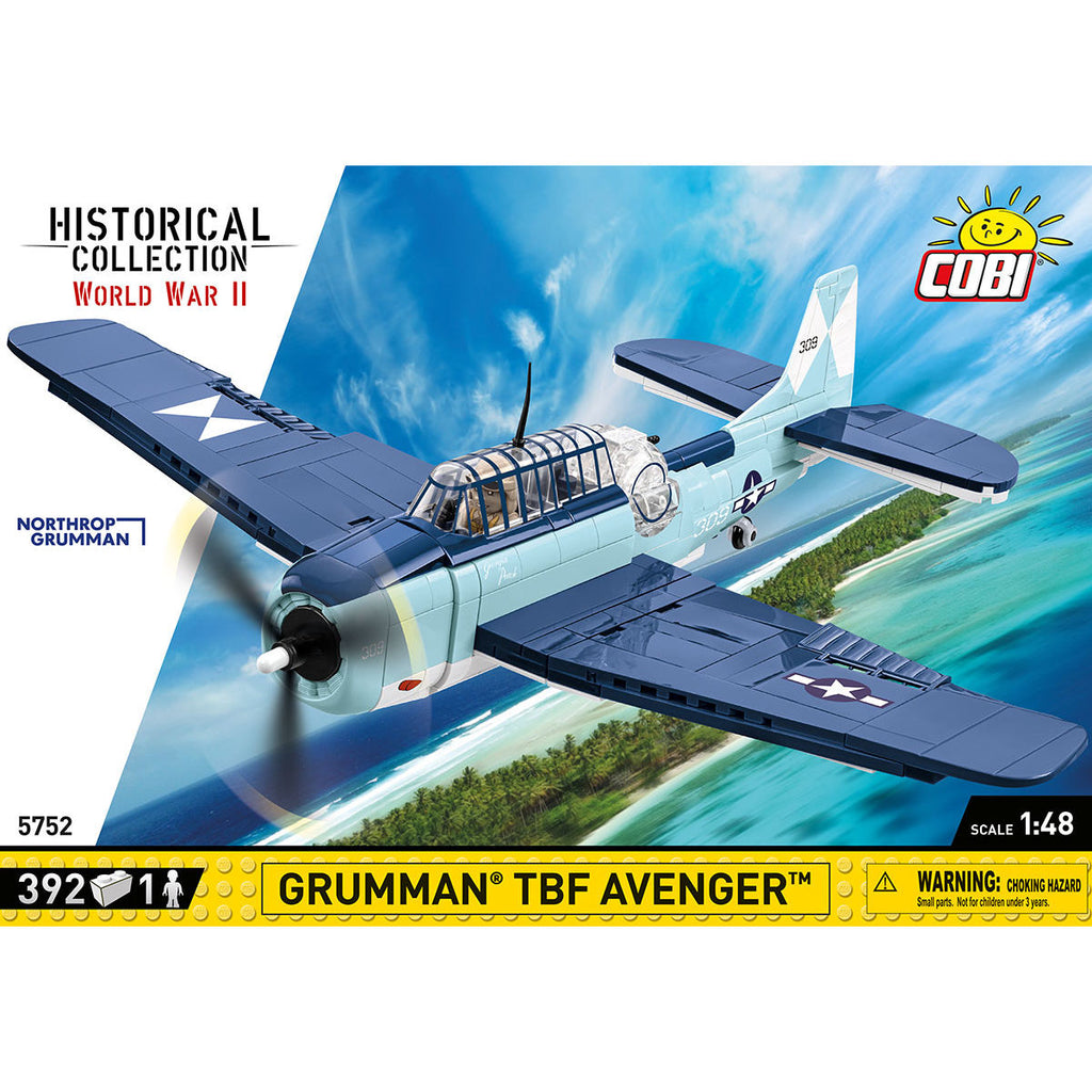 Grumman TBF Avenger Torpedo Bomber Building Set - Image 3 of 6 | TheBrickTube