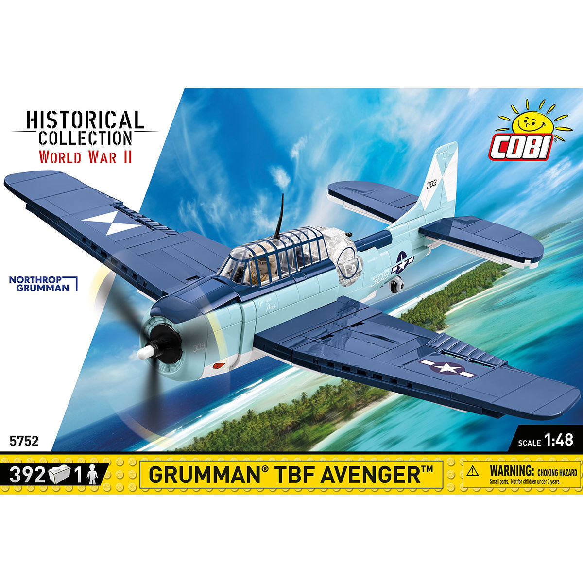 Grumman TBF Avenger Torpedo Bomber Building Set - Image 3 of 6 | TheBrickTube