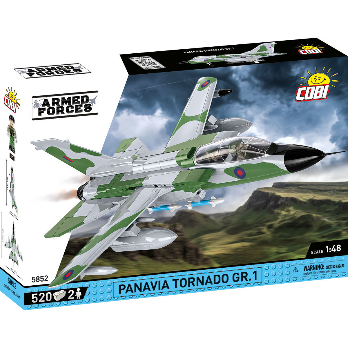 Panavia Tornado GR.1 Combat Aircraft Building Set - Main Image | TheBrickTube
