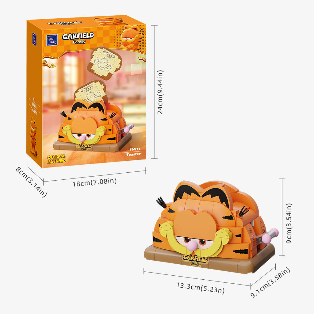 Pantasy x Garfield Fantastic Machines Series Toaster 86811 - Image 4 of 4 | TheBrickTube