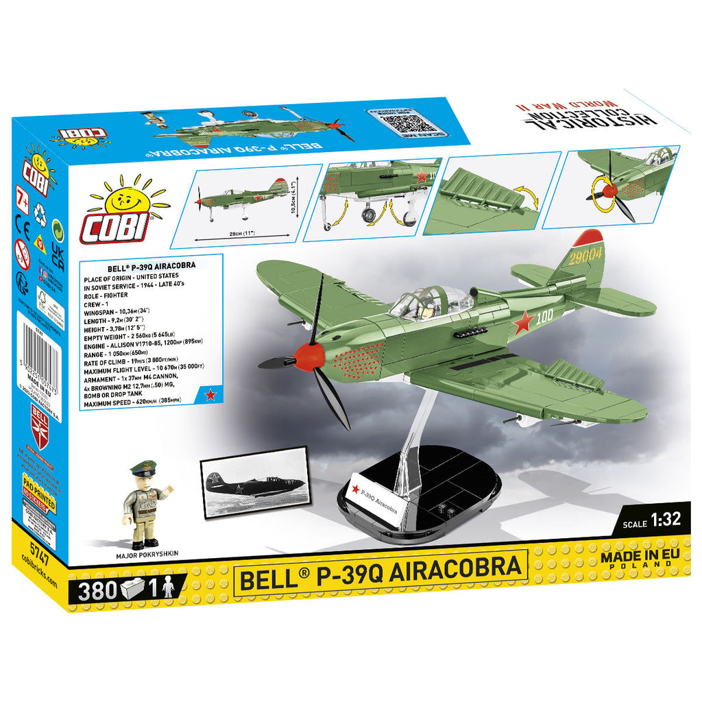 Bell P-39Q Airacobra Fighter Building Set - Image 2 of 6 | TheBrickTube