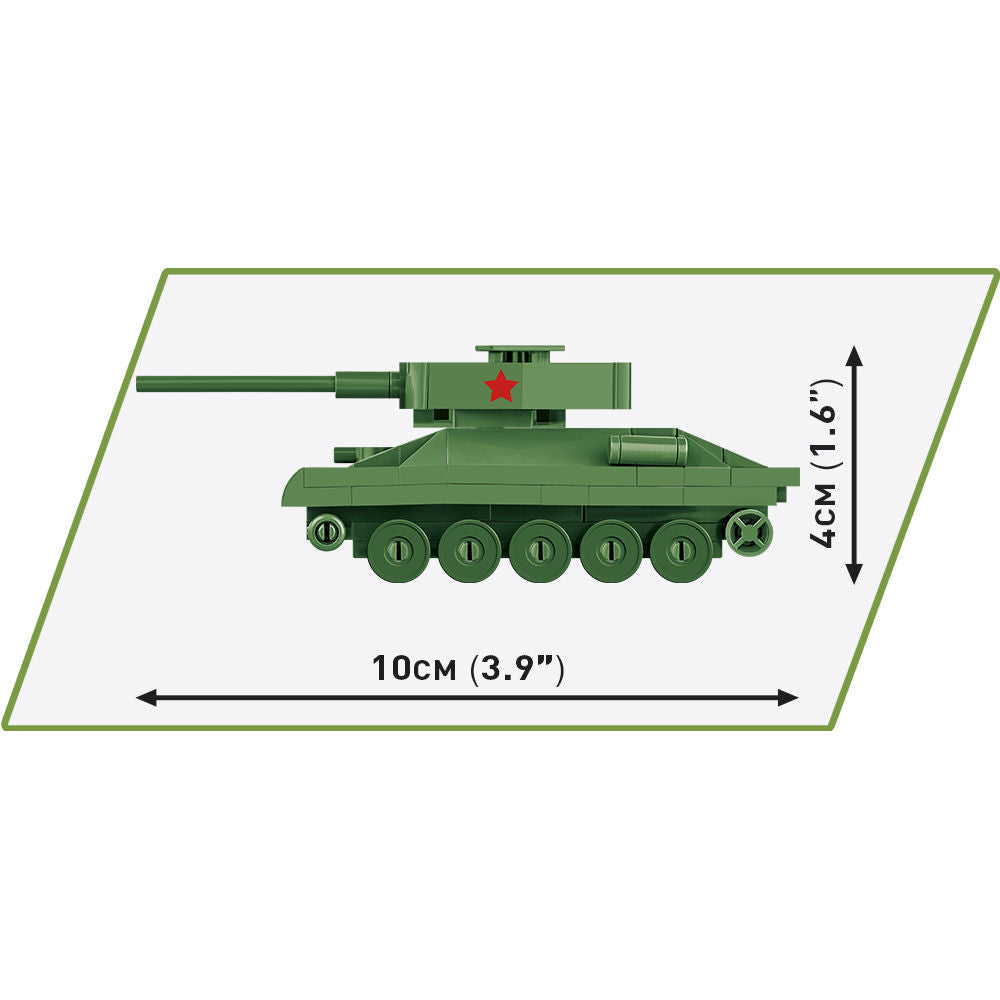 T-34-85 Tank 1:72 Scale Building Set - Image 5 of 6 | TheBrickTube