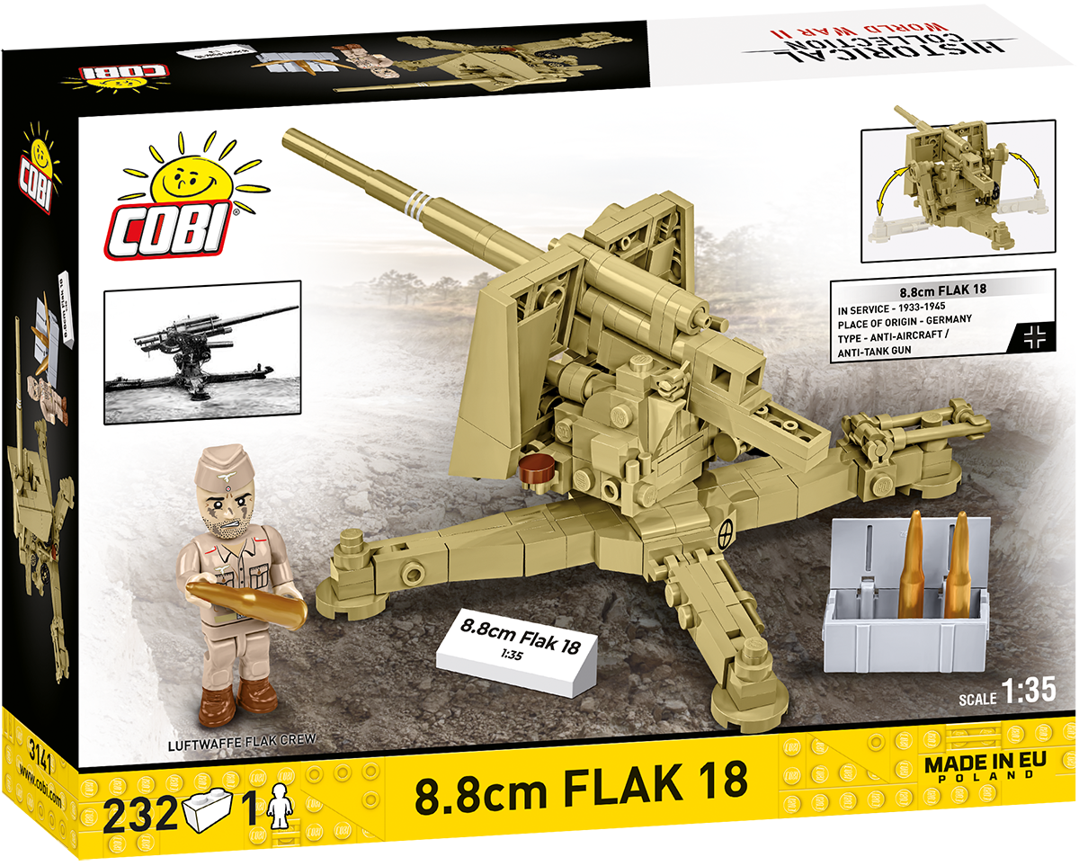 8.8cm FLAK 18 Artillery Building Set - Image 2 of 6 | TheBrickTube