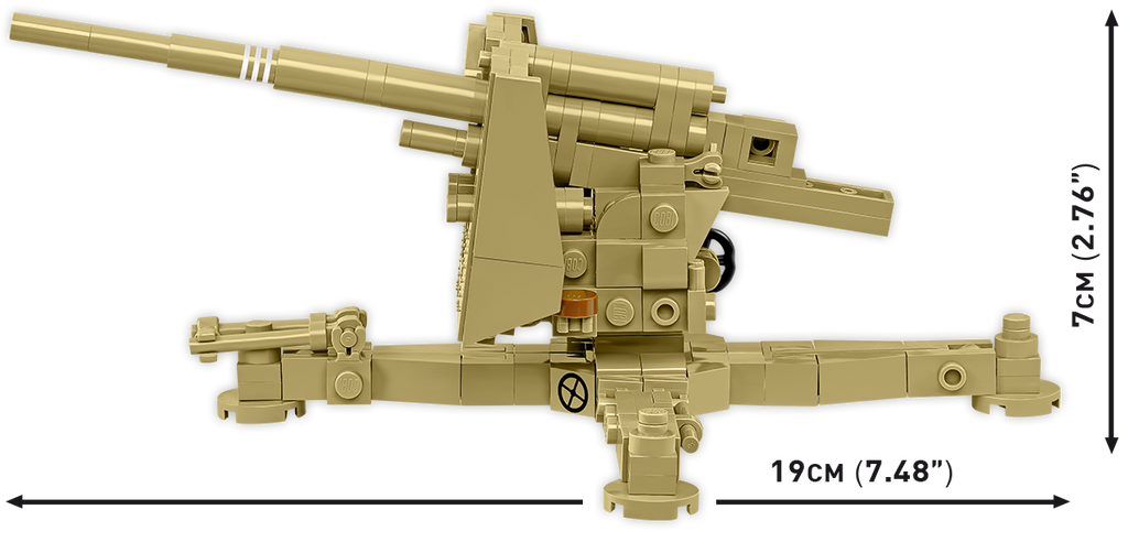 8.8cm FLAK 18 Artillery Building Set - Image 5 of 6 | TheBrickTube